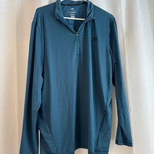RVCA Teal Long Sleeve Top